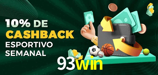 10% de bônus de cashback na 93win